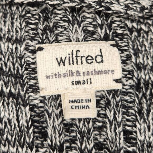 Wilfred Silk Cashmere Waterfall Cardigan - Picture 7 of 8